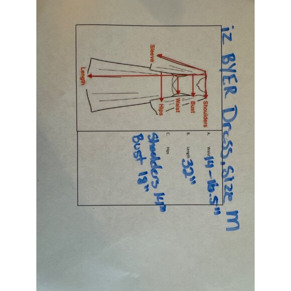 Women's Midi Dress Red Lace Lined Size M Chiffon‎ 3/4 Sleeve Stretch Pullover - Picture 6 of 6